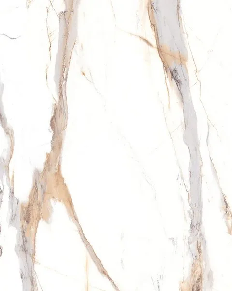 Lempeng Calacatta Gold Matte, Quadra warna White