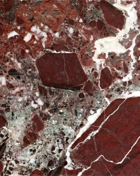 Lempeng Rosso Levanto, Marble warna Red